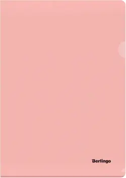 Папка-уголок "Instinct", А4, 180 мкм, фламинго