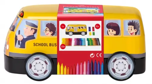 

Набор для рисования "Connector School Bus", Жёлтый