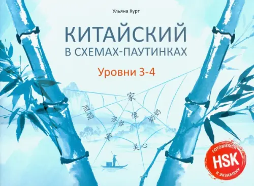 

Китайский в схемах-паутинках. Уровни 3-4. Готовимся, Голубой