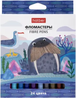 Фломастеры Colora, 24 цвета, в ассортименте