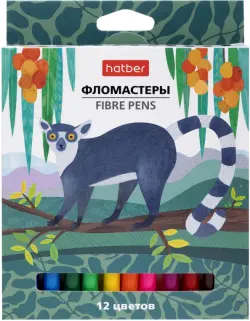 Фломастеры "Colora", 12 цветов