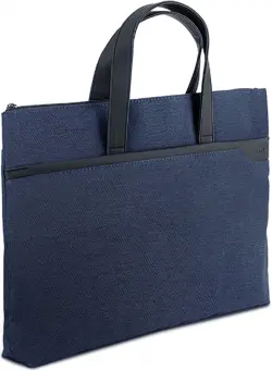 Папка-портфель "Deli", цвет: синий, 300х425 мм, 1 отдел, арт. 63750BLUE