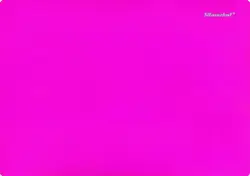 Доска для лепки Silwerhof "Neon", прямоугольная, цвет: розовый, А4, арт. 957013