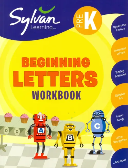 

Pre-K Beginning Letters Workbook, Жёлтый