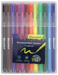 Фломастеры Silwerhof "Цветландия", 12 цветов, 9 мм