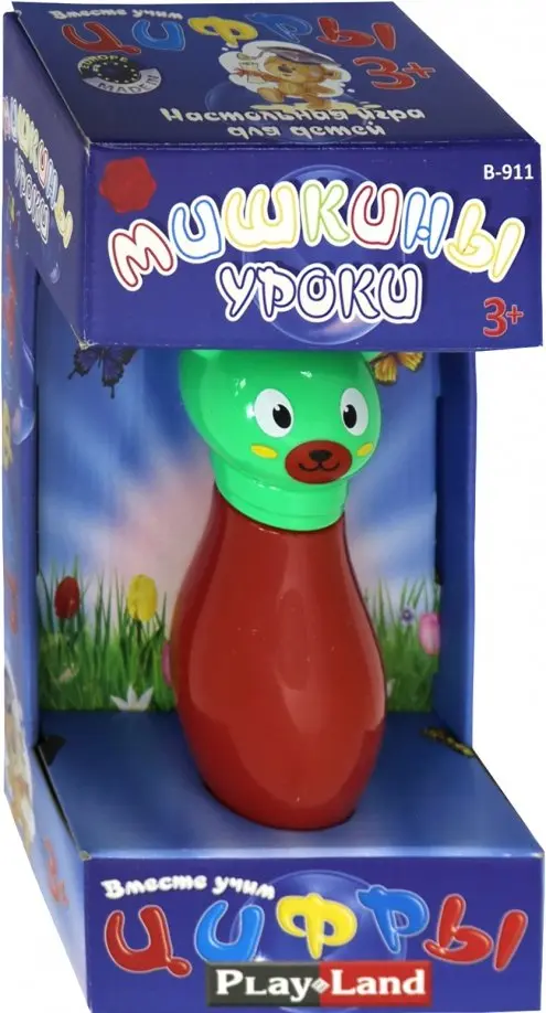 

Настольная игра. Вместе учим цифры, Синий