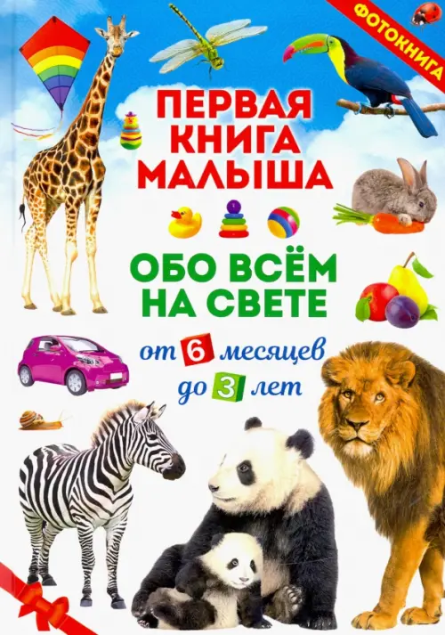 

Первая книга малыша обо всём на свете. Фотокнига