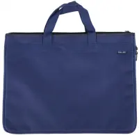 Папка-портфель Deli "Extend", цвет: синий, A4, 2 отделения, арт. EB55132