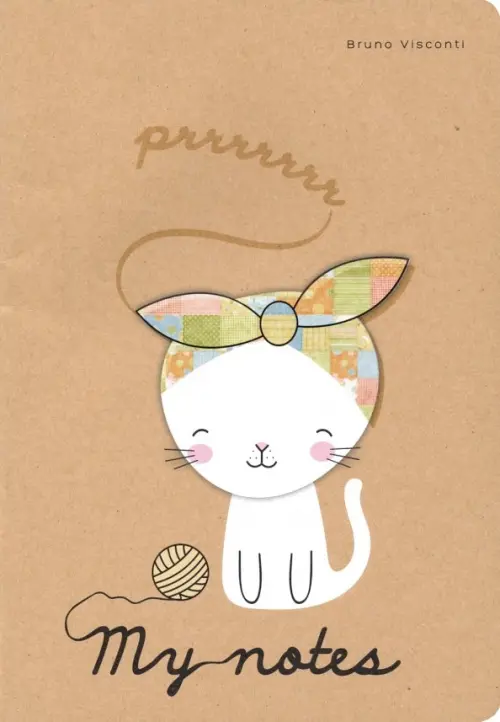 

Тетрадь "Cat and ball", А5, 40 листов, клетка, Оранжевый
