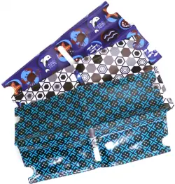 Чехлы для медицинских маскок "Мужской. №2", 3 штуки