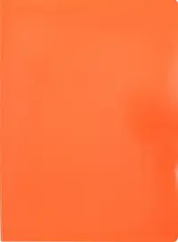 Папка с металлическим зажимом "Бюрократ. Double Neon", цвет: оранжевый, A4, арт. DNE07СOR
