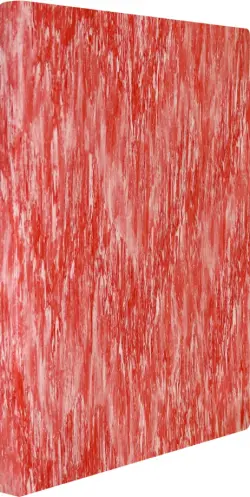 Папка с металлическим зажимом "Бюрократ. Melange", цвет: красный, A4, арт. MLPZ07CRED