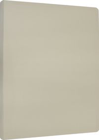 Папка с пружинным скоросшивателем "Бюрократ. DeLuxe", цвет: молочный, A4, арт. DL07PMILK