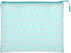 Папка на молнии "Ice cream mint", цвет мятный