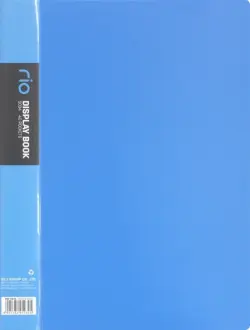 Папка с 40 прозрачными вкладышами "Deli", цвет: в ассортименте, A4, 0,75, арт. E5034