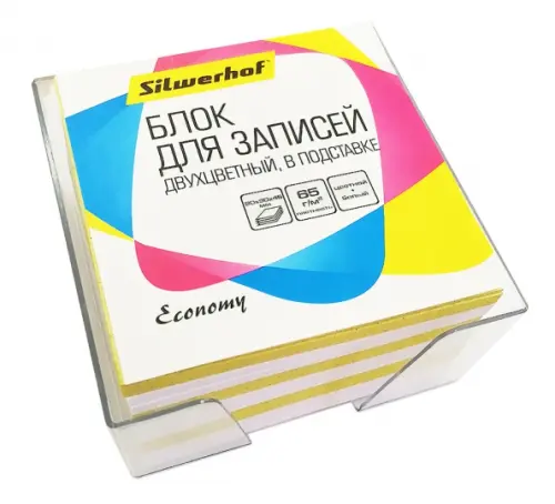 Блок для записей в подставке Эконом цвет ассорти 156₽