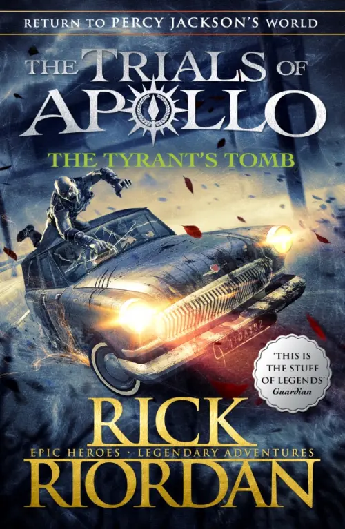 

Tyrant's Tomb, the (The Trials of Apollo Book 4), Синий
