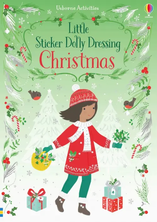 

Little Sticker Dolly Dressing. Christmas, Зелёный