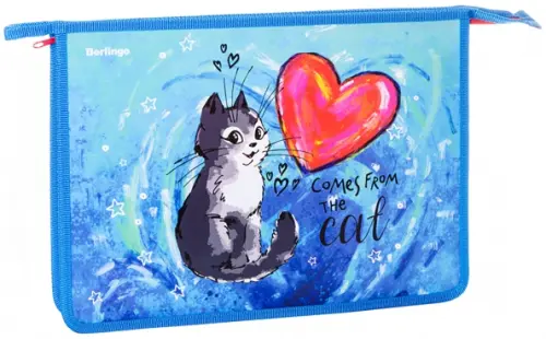 Папка для тетрадей Heart А4 1 отделение 189₽