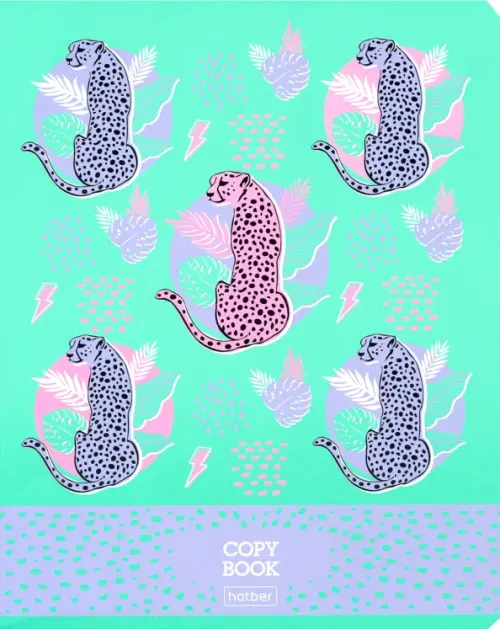 

Тетрадь "Big cats", А5, 48 листов, клетка, В ассортименте