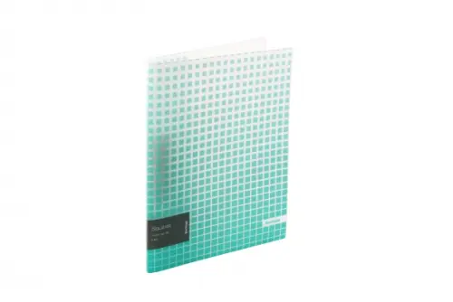 

Папка c зажимом "Squares", А4, пластик, 17 мм, 600 мкм, Зелёный