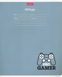 Тетрадь "Gamer", А5, 12 листов, линия