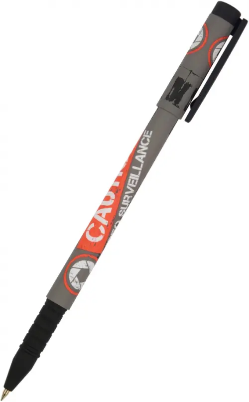 

Ручка шариковая "Keep away. Video camera", 0,5 мм, синяя, Серый