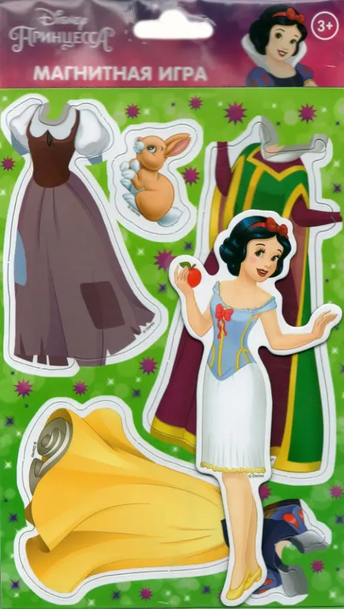 

Магнитная игра. Принцесса Disney. Белоснежка, Разноцветный
