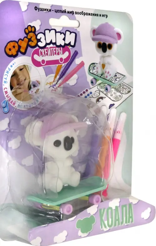 

Игровой набор. Коала со скейтбордом, Мультиколор