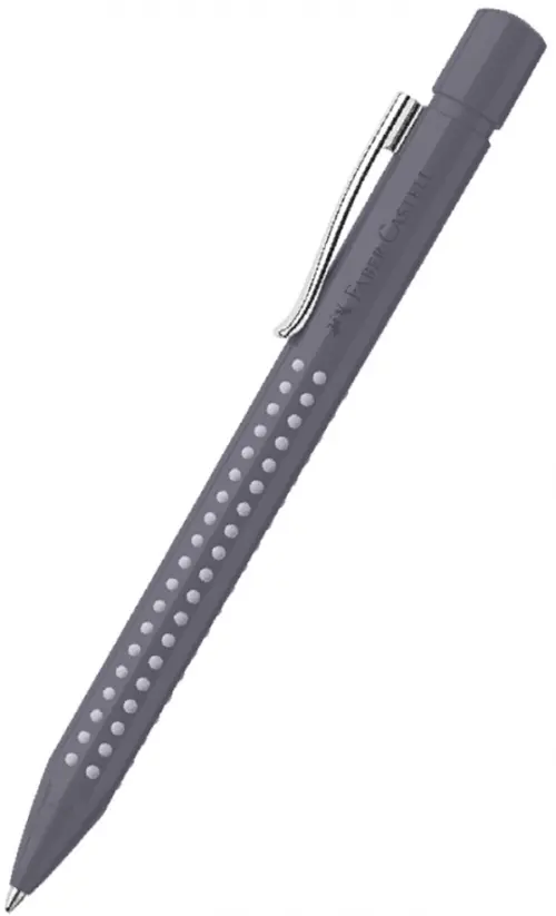 Ручка шариковая Grip 2010 синяя 1 мм бархатная серая 956₽