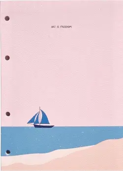 Блокнот. Golden. Парус, А5, 80 листов