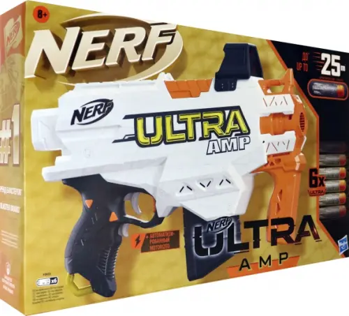 

Бластер. Ultra Amp, Белый;серый