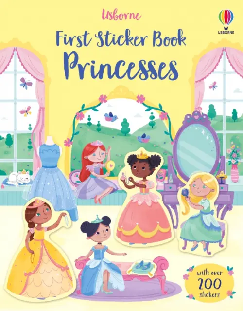 

First Sticker Book Princesses, Жёлтый