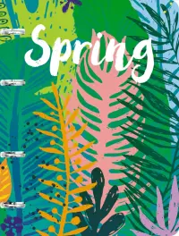 Тетрадь на кольцах "Spring", А5, 120 листов, кольца