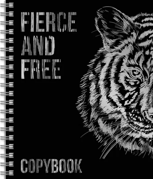 

Тетрадь Copybook, 80 листов, клетка, Чёрный