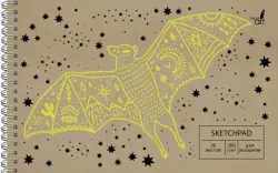 Скетчпад "The bat", 160х240 мм, 20 листов