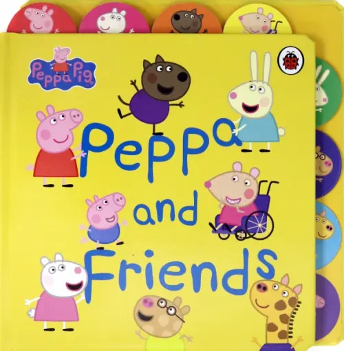 Peppa and Friends (tabbed board book)