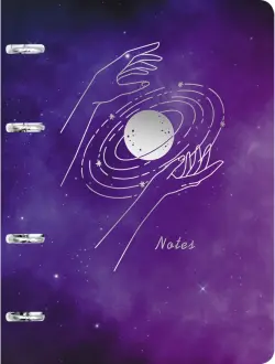 Тетрадь на кольцах "Space", А5, 120 листов, клетка