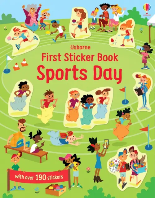 

First Sticker Book: Sports Day, Зелёный