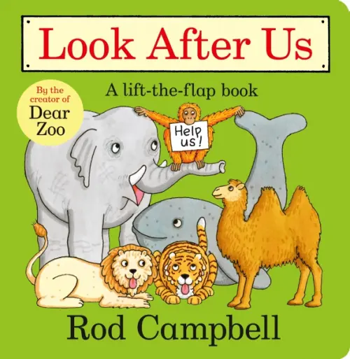 

Look After Us. Board book, Зелёный
