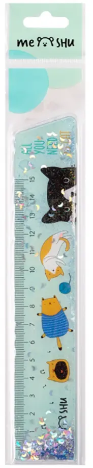 Линейка Right cat 15 см 137₽