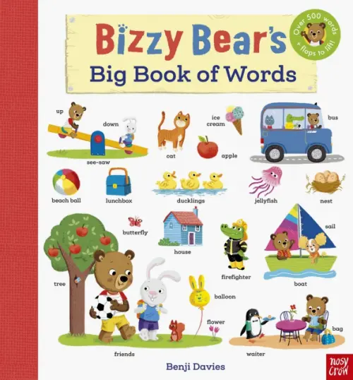 

Bizzy Bear's Big Book of Words, Белый