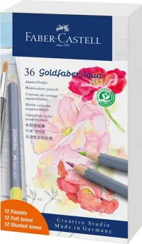 Карандаши акварельные "Goldfaber Aqua", 36 цветов