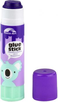 Клей-карандаш Фиолетовый, 9 грамм