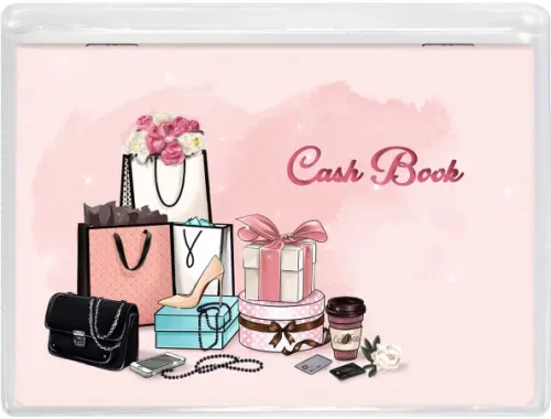 

Записная книжка Cash book. Подарки, Розовый