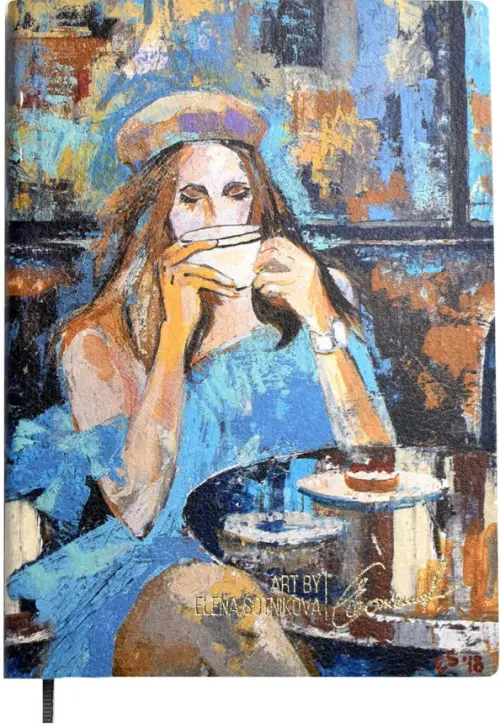 

Ежедневник недатированный. Doux, A6+, 120 листов, Голубой