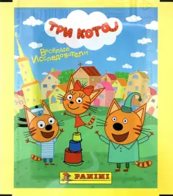 Пакетик с наклейками Panini Три кота (5 наклеек в пакетике)