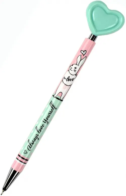 Ручка шариковая автоматическая Мишка кот зайка 05 мм 97₽