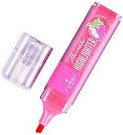 Маркер текстовый "Rich fruit. Pastel", ароматизированный, 1-3,5 мм, фламинго