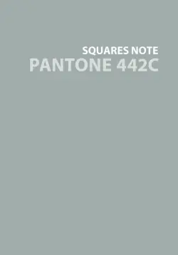 Евротетрадь. Pantone line 442С, А6+, 80 листов, клетка